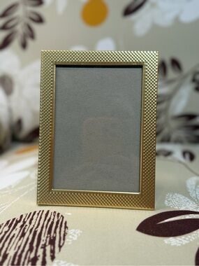Gold Textured Photo Frame - Home Accents